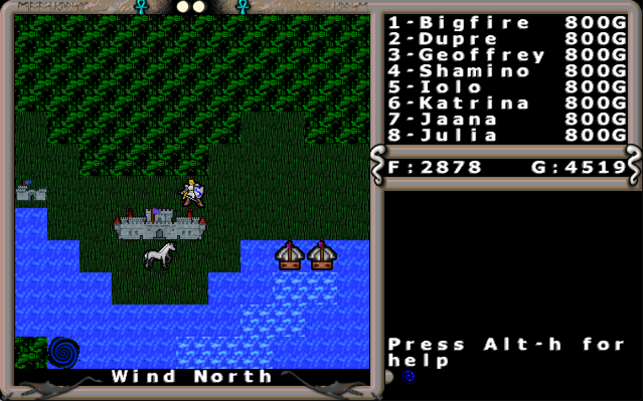 ultima 4 quest of the avatar spells