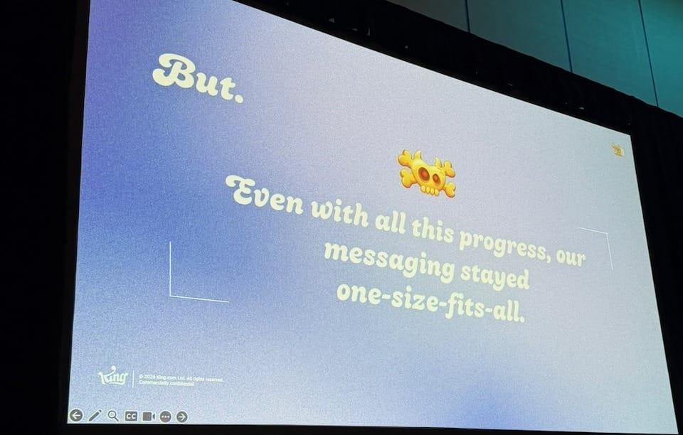 Messaging stayed one-size-fits-all for years