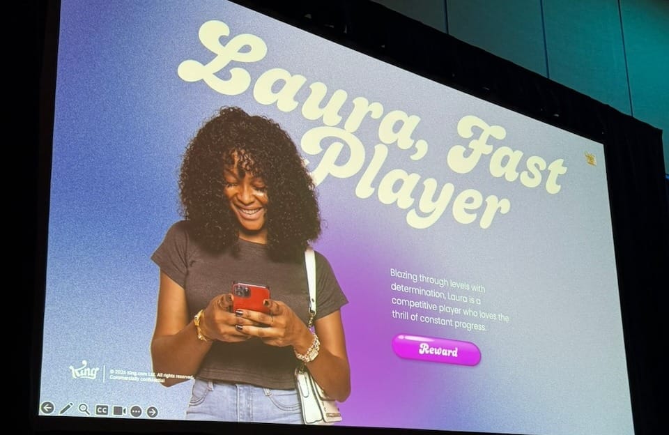 Laura, the Fast Player — one of three onboarding player types