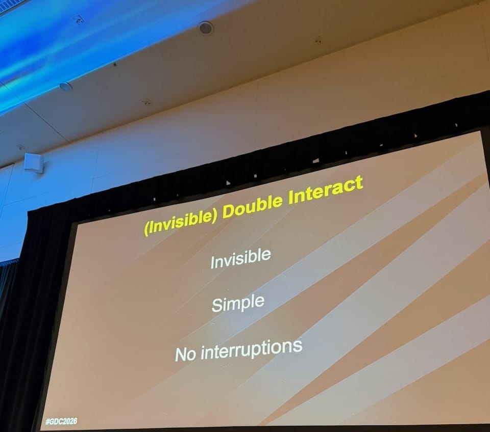 The (Invisible) Double Interact: Invisible, Simple, No interruptions