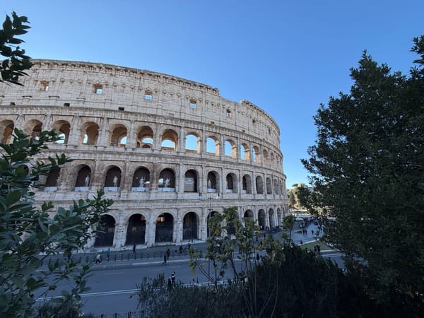 Thanksgiving 2025: Day 1, Rome