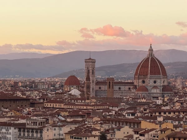 Thanksgiving 2025: Day 5, Firenze